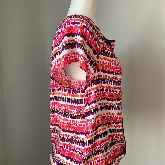 Multi-colored spring blouse - Picture 2 of 3